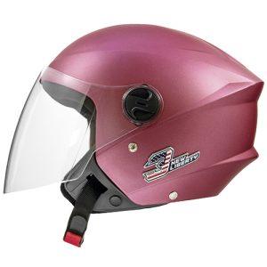 CAPACETE NEW LIBERTY THREE ELITE ROSA Nº 60