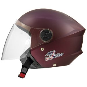 CAPACETE NEW LIBERTY THREE ELITE VERMELHO Nº 60