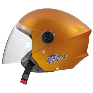 CAPACETE NEW LIBERTY THREE ELITE LARANJA FOSCO Nº 60