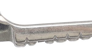 PEDALEIRA ALUMINIO TRASEIRA POLIDO TITAN125