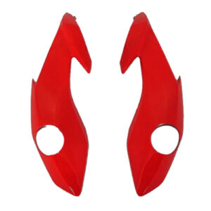 CARENAGEM LATERAL FAROL VERMELHO PEROLIZADO FAN160 ESD 22/24