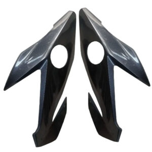 CARENAGEM LATERAL FAROL CINZA METALICO TITAN160 EX 22/