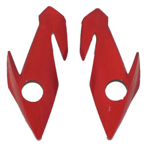 CARENAGEM LATERAL FAROL VERMELHO PEROLIZADO TITAN160 EX 22/24