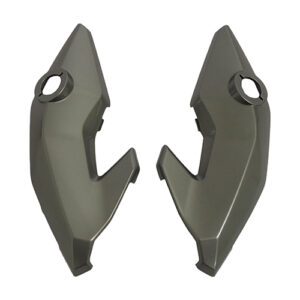 CARENAGEM LATERAL FAROL CINZA METALICO FAN150 ESDI 15